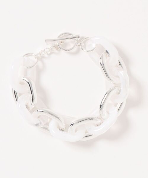 prose verse（プロズヴェール）の「コンビチェーンブレスレット（ブレスレット・レディース・シルバー/ゴールド・ﾌﾘ-）」の5枚目の写真