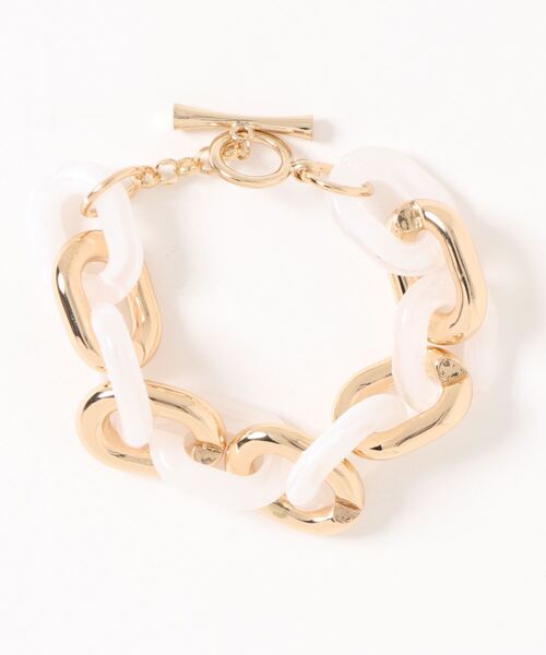 prose verse（プロズヴェール）の「コンビチェーンブレスレット（ブレスレット・レディース・シルバー/ゴールド・ﾌﾘ-）」の6枚目の写真