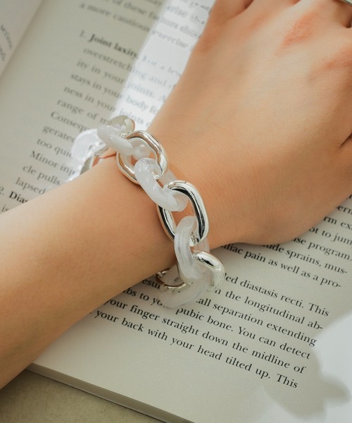 prose verse（プロズヴェール）の「コンビチェーンブレスレット（ブレスレット・レディース・シルバー/ゴールド・ﾌﾘ-）」の3枚目の写真