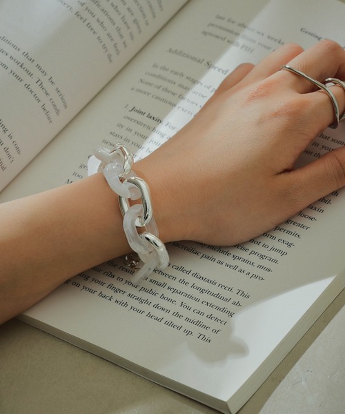 prose verse（プロズヴェール）の「コンビチェーンブレスレット（ブレスレット・レディース・シルバー/ゴールド・ﾌﾘ-）」の8枚目の写真