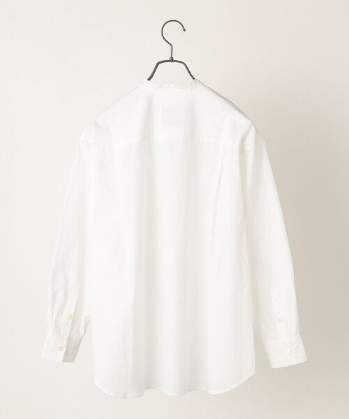 SHIPSany:STANDARDバンドカラーシャツ<WOMEN>