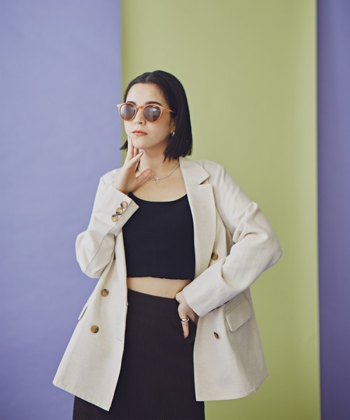 N.(N. Natural Beauty Basic)(エヌエヌナチュラルビューティーベーシック)の「《n.'look》◆透かし柄ニットスカート(スカート・レディース・ブラウン/レッド/ブルーグレー・MEDIUM)」の9枚目の写真