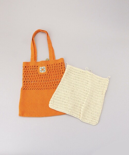 FREAK'S STORE（フリークスストア）の「C cie/シー cotton crochet net double tote/コットン
