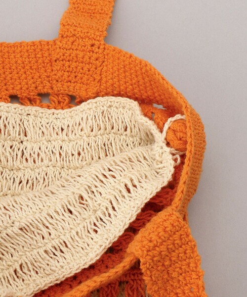 FREAK'S STORE（フリークスストア）の「C cie/シー cotton crochet net double tote/コットン