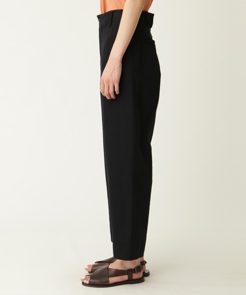 マーガレットハウエル⭐️コットン・リネン　パンツ⭐️ブラックCOTTON LINEN MARGARET HOWELL（マーガレットハウエル）の「COTTON LINEN