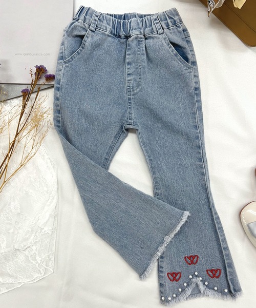 ハート刺繍デニムパンツ デニムパンツ Io Sono Mao Moderato イオソノマオ モデレート のファッション通販 Zozotown