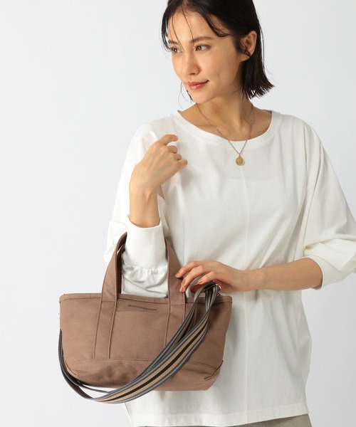 BARNYARDSTORM(バンヤードストーム)の「BARNYARDSTORM / PLAYFULトートM(トートバッグ・レディース・グリーン/パープル/ライトグレー/モカ/ネイビー/グレー系その他/ブラウン系その他・FREE)」の4枚目の写真