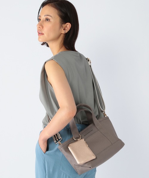 BARNYARDSTORM(バンヤードストーム)の「BARNYARDSTORM / PLAYFULトートM(トートバッグ・レディース・グリーン/パープル/ライトグレー/モカ/ネイビー/グレー系その他/ブラウン系その他・FREE)」の1枚目の写真