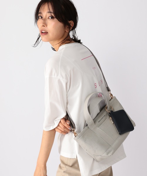 BARNYARDSTORM(バンヤードストーム)の「BARNYARDSTORM / PLAYFULトートM(トートバッグ・レディース・グリーン/パープル/ライトグレー/モカ/ネイビー/グレー系その他/ブラウン系その他・FREE)」の9枚目の写真