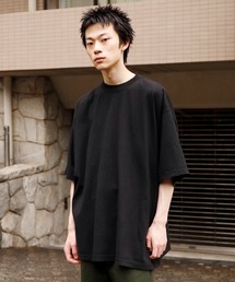 ROOPTOKYO（ループトウキョウ）の「shaka wear/シャカウェア 7.5 OZ GARMENT DYE DROP SHOULDER ガーメントダイ半袖Ｔシャツ ビッグシルエット（Tシャツ/カットソー・メンズ）」