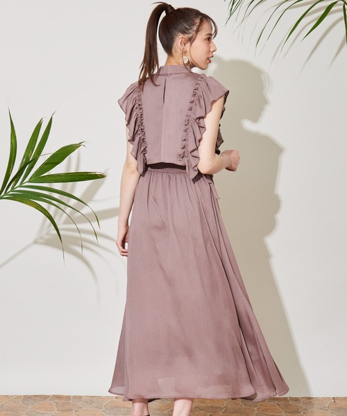 NOELA（ノエラ）の「フリルベストセットワンピース（ワンピース）」 - WEAR