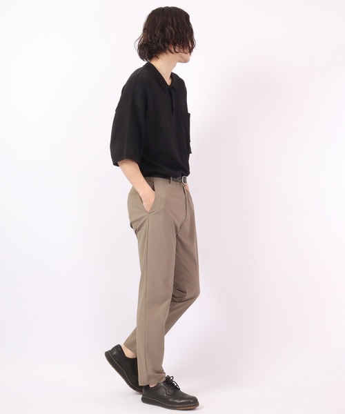 ROOT THREE(ルートスリー)の「ROOT THREE 接触冷感 ICE MAX ストレッチ イージーアンクルカットパンツ(その他パンツ・メンズ・ブラック/ネイビー/モカ/チャコール・LL/L/S/M)」の18枚目の写真