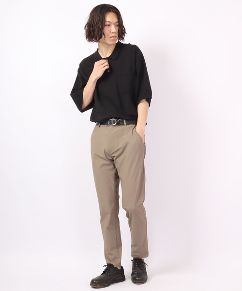 ROOT THREE(ルートスリー)の「ROOT THREE 接触冷感 ICE MAX ストレッチ イージーアンクルカットパンツ(その他パンツ・メンズ・ブラック/ネイビー/モカ/チャコール・LL/L/S/M)」の19枚目の写真