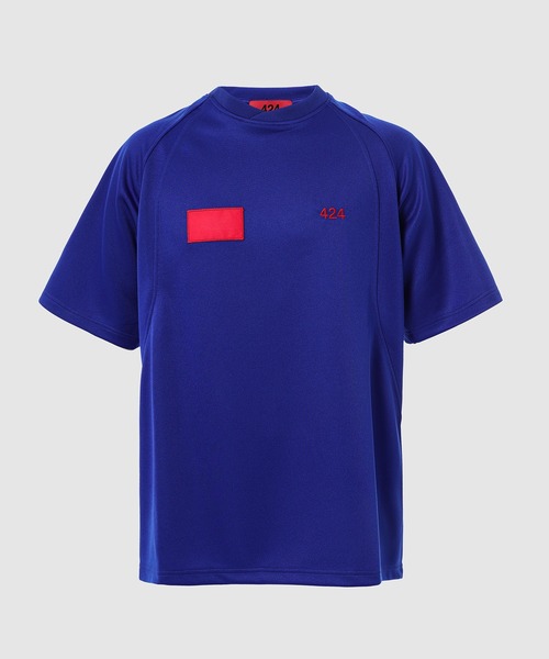 424（フォートゥーフォー）の「T-SHIRT（Tシャツ/カットソー・メンズ・ブルー/ホワイト・S/M/L/XL/XS）」の2枚目の写真