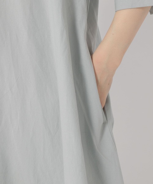 studio CLIP（スタディオクリップ）の「カラフルごきげんワンピース（ワンピース・レディース・ブラック/イエロー/ブルー/グリーン/ピンク・FREE/TF/PF）」の6枚目の写真