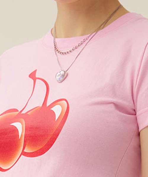 セール】KIRSH CHERRY SOCKET NECKLASE LS チェリーソケット