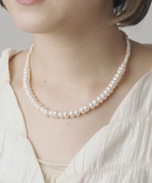 【MAISON BREEZE】淡水パールネックレス　3＊8