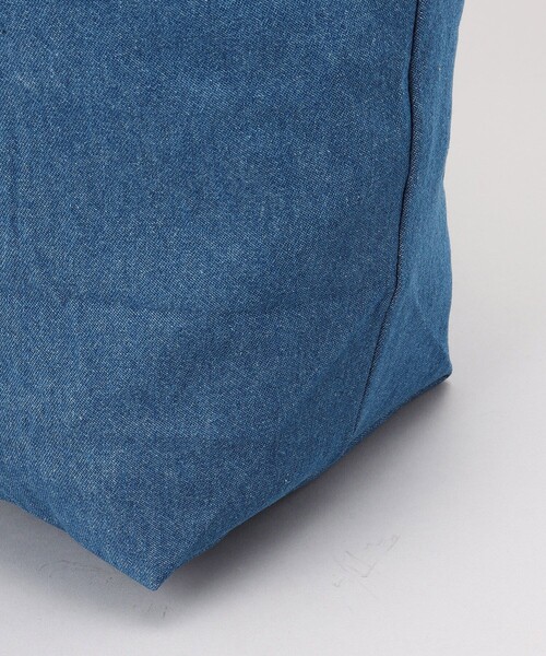 Battenwear（バテンウエア）の「BATTENWEAR/バテンウエア PKTOTE 8ozDENIM/ショルダートート（ショルダーバッグ・メンズ・ブルー・ﾌﾘ-）」の7枚目の写真