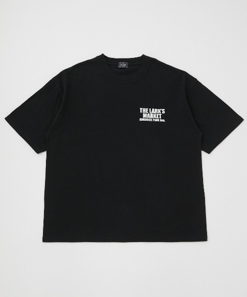 RODEO CROWNS WIDE BOWL（ロデオクラウンズワイドボウル）の「LARKS BEAR Tシャツ（Tシャツ/カットソー・メンズ・ホワイト/ブラック/イエロー・MEDIUM/LARGE）」の4枚目の写真