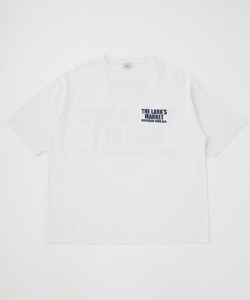 RODEO CROWNS WIDE BOWL（ロデオクラウンズワイドボウル）の「LARKS BEAR Tシャツ（Tシャツ/カットソー・メンズ・ホワイト/ブラック/イエロー・MEDIUM/LARGE）」の12枚目の写真