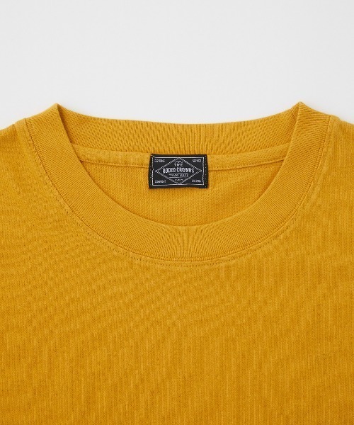 RODEO CROWNS WIDE BOWL（ロデオクラウンズワイドボウル）の「LARKS BEAR Tシャツ（Tシャツ/カットソー・メンズ・ホワイト/ブラック/イエロー・MEDIUM/LARGE）」の14枚目の写真