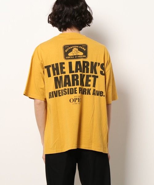 RODEO CROWNS WIDE BOWL（ロデオクラウンズワイドボウル）の「LARKS BEAR Tシャツ（Tシャツ/カットソー・メンズ・ホワイト/ブラック/イエロー・MEDIUM/LARGE）」の13枚目の写真