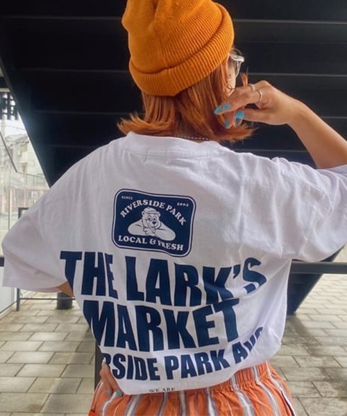 RODEO CROWNS WIDE BOWL（ロデオクラウンズワイドボウル）の「LARKS BEAR Tシャツ（Tシャツ/カットソー・メンズ・ホワイト/ブラック/イエロー・MEDIUM/LARGE）」の16枚目の写真