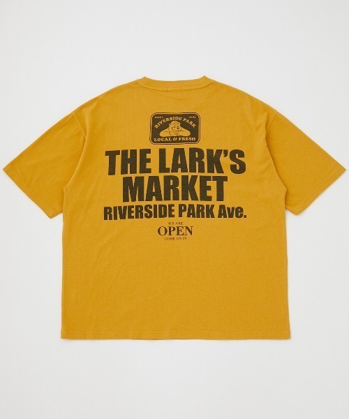 RODEO CROWNS WIDE BOWL（ロデオクラウンズワイドボウル）の「LARKS BEAR Tシャツ（Tシャツ/カットソー・メンズ・ホワイト/ブラック/イエロー・MEDIUM/LARGE）」の17枚目の写真