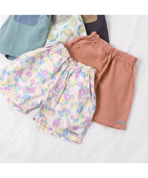 apres les cours（アプレレクール）の「アクティブ無地・総柄ハーフパンツ_水陸両用_撥水加工（その他パンツ・キッズ・グリーン/チャコール/その他3/レモンイエロー/レッド・130/140/80/120/110/90/100）」の11枚目の写真