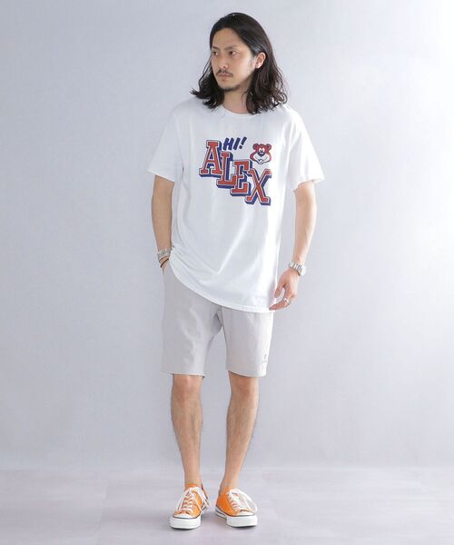 Russell Athletic(ラッセルアスレティック)の「*【SHIPS別注】RUSSELL ATHLETIC: カレッジロゴ/アニマル プリント Tシャツ(Tシャツ/カットソー・メンズ・ホワイト/ライトグレー/ネイビー/ホワイト系・SMALL/MEDIUM/LARGE)」の7枚目の写真
