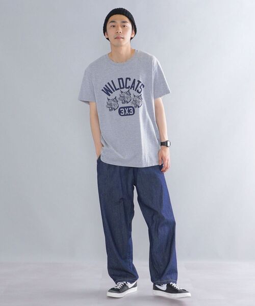Russell Athletic(ラッセルアスレティック)の「*【SHIPS別注】RUSSELL ATHLETIC: カレッジロゴ/アニマル プリント Tシャツ(Tシャツ/カットソー・メンズ・ホワイト/ライトグレー/ネイビー/ホワイト系・SMALL/MEDIUM/LARGE)」の9枚目の写真