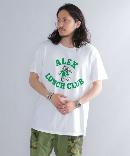 Russell Athletic(ラッセルアスレティック)の「*【SHIPS別注】RUSSELL ATHLETIC: カレッジロゴ/アニマル プリント Tシャツ(Tシャツ/カットソー・メンズ・ホワイト/ライトグレー/ネイビー/ホワイト系・SMALL/MEDIUM/LARGE)」の13枚目の写真