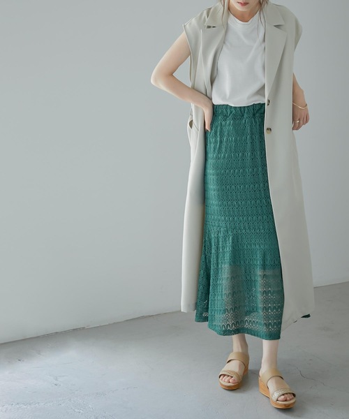 Fashion Letter（ファッションレター）の「日本製メッシュデザインウェッジサンダル 痛くないサンダル（サンダル・レディース・ホワイト/ブラック/ベージュ/ライトグリーン・S/M/LL/L）」の18枚目の写真