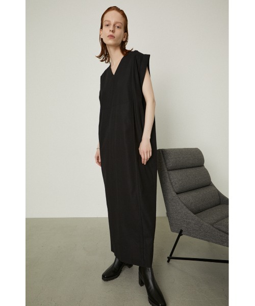 RIM.ARK（リムアーク）の「Cuff sleeve straight OP（ワンピース