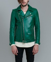 ノーアイディー　トルコシープ　ライダースジャケット　サイズ2 ノーアイディー トルコシープ ライダースジャケット サイズ2 NO