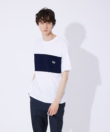 ABAHOUSE GRAY | パネル 切替え ポケット 刺繍 Tシャツ(Tシャツ/カットソー)