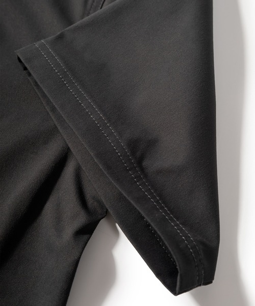 VISION STREET WEAR（ヴィジョンストリートウェア）の「【VISION STREET WEAR／ヴィジョンストリートウェア】クレリックハーフジッププルオーバー/アーチロゴ/ワッペン/ビッグシルエット（シャツ/ブラウス・メンズ・ネイビー/グリーン/アイボリー/チャコールグレー・M/L/XL）」の7枚目の写真