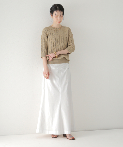 最終価格　新品タグ付　ジェーンスミス　plage　ウール　スカーフフーディ JANE SMITH × Plage ジェーンスミス プラージュ 24SS NECK