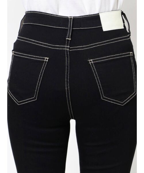 GYDA（ジェイダ）の「【TINY低身長さん向け】H/W ワンウォッシュスキニーパンツ（デニムパンツ・レディース・ブラック・MEDIUM/X-SMALL/SMALL）」の10枚目の写真