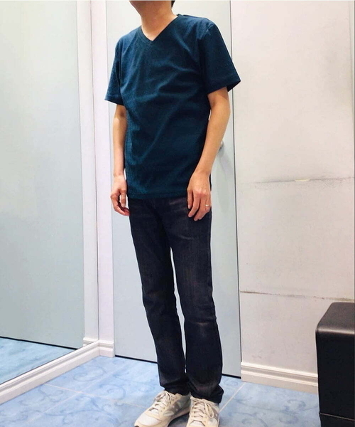 MICHEL KLEIN HOMME (ミッシェルクランオム)の「オリジナル柄半袖カットソー(Tシャツ/カットソー・メンズ・ライトブルー/ブルー/ボルドー/ホワイト/ブラック・46/48/51)」の16枚目の写真