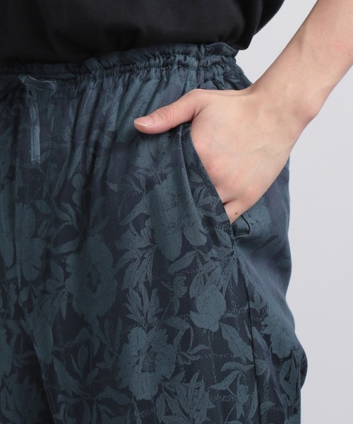 HARE フラワージャガード シャツ パンツ セットアップ HARE（ハレ）の「フラワージャガードシャツ(HARE)（シャツ