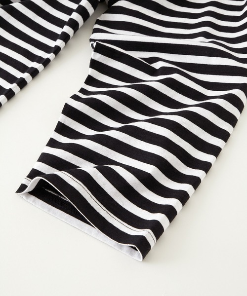 EMMA CLOTHES(エマクローズ)の「オーバーサイズ オリジナルマルチボーダー ワイドL/Sカットソー EMMA CLOTHES(Tシャツ/カットソー・メンズ・ホワイト/ブラック/グリーン系2/ブルー系2/グリーン系3/ブルー系3・M/L)」の15枚目の写真