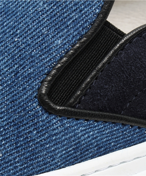 SHIPS Days（シップスデイズ）の「★★Amb: SHIPS Days別注 コンビ スリッポン（スニーカー・レディース・ネイビー・36/35/34/37）」の3枚目の写真