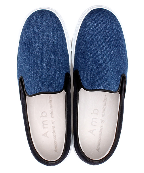 SHIPS Days（シップスデイズ）の「★★Amb: SHIPS Days別注 コンビ スリッポン（スニーカー・レディース・ネイビー・36/35/34/37）」の2枚目の写真