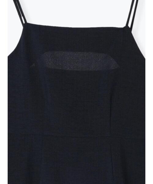 Te chichi TERRASSE（テチチテラス）の「麻調キャミワンピース（ワンピース・レディース・ベージュ/ネイビー/ブラウン・ﾌﾘ-）」の22枚目の写真