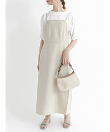 Te chichi TERRASSE | 麻調キャミワンピース(ワンピース)