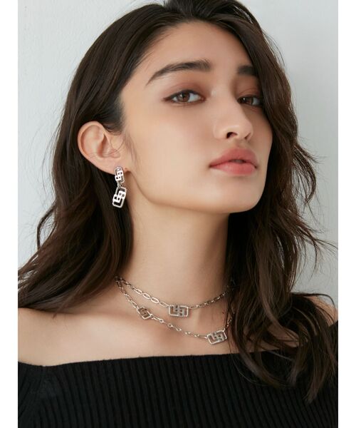 GYDA（ジェイダ）の「JEYSUS GG RACTANGLEネックレス（ネックレス・レディース・シルバー/ゴールド・FREE）」の2枚目の写真