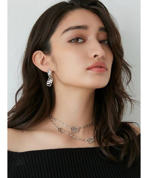 GYDA（ジェイダ）の「JEYSUS GG RACTANGLEネックレス（ネックレス・レディース・シルバー/ゴールド・FREE）」の7枚目の写真