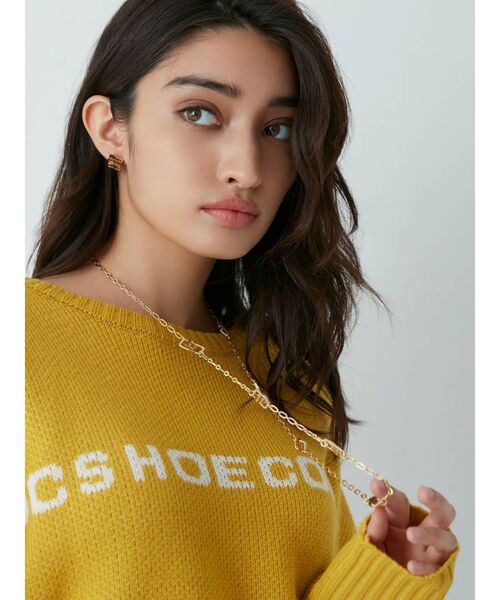 GYDA（ジェイダ）の「JEYSUS GG RACTANGLEネックレス（ネックレス・レディース・シルバー/ゴールド・FREE）」の3枚目の写真