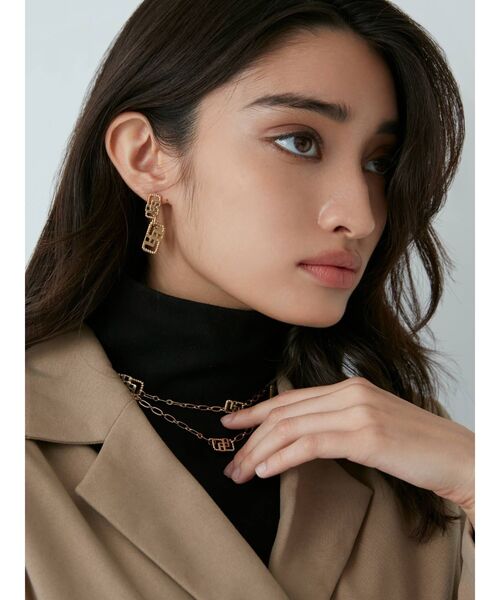 GYDA（ジェイダ）の「JEYSUS GG RACTANGLEネックレス（ネックレス・レディース・シルバー/ゴールド・FREE）」の4枚目の写真